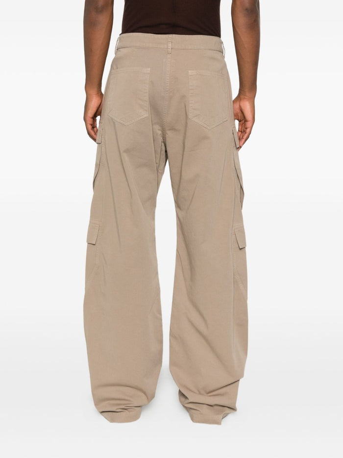 Rick Owens Drkshdw Pantaloni Beige Uomo 3