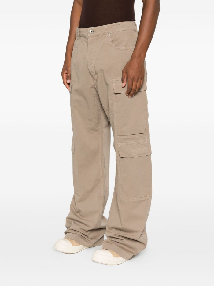 Rick Owens Drkshdw Pantaloni Beige Uomo 1