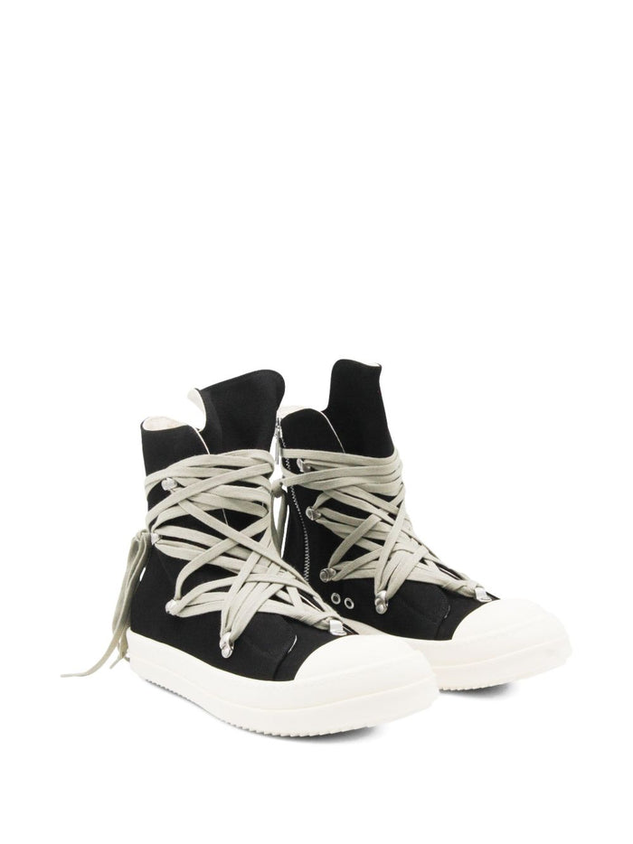 Rick Owens Drkshdw Scarpe Nero Uomo Concordians Megalace Sneaks 4