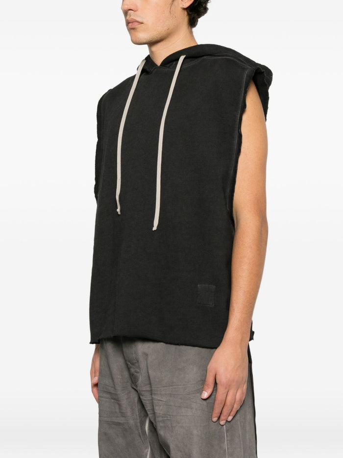 Rick Owens Drkshdw Felpa Nero Uomo 3