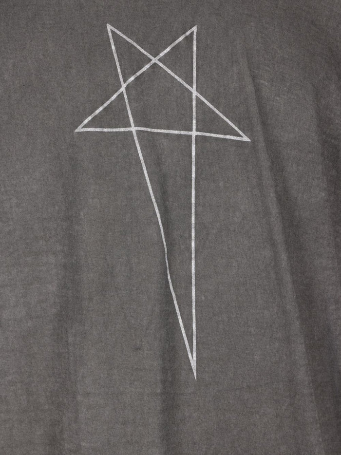 Rick Owens Drkshdw T-shirt Nero Uomo 4