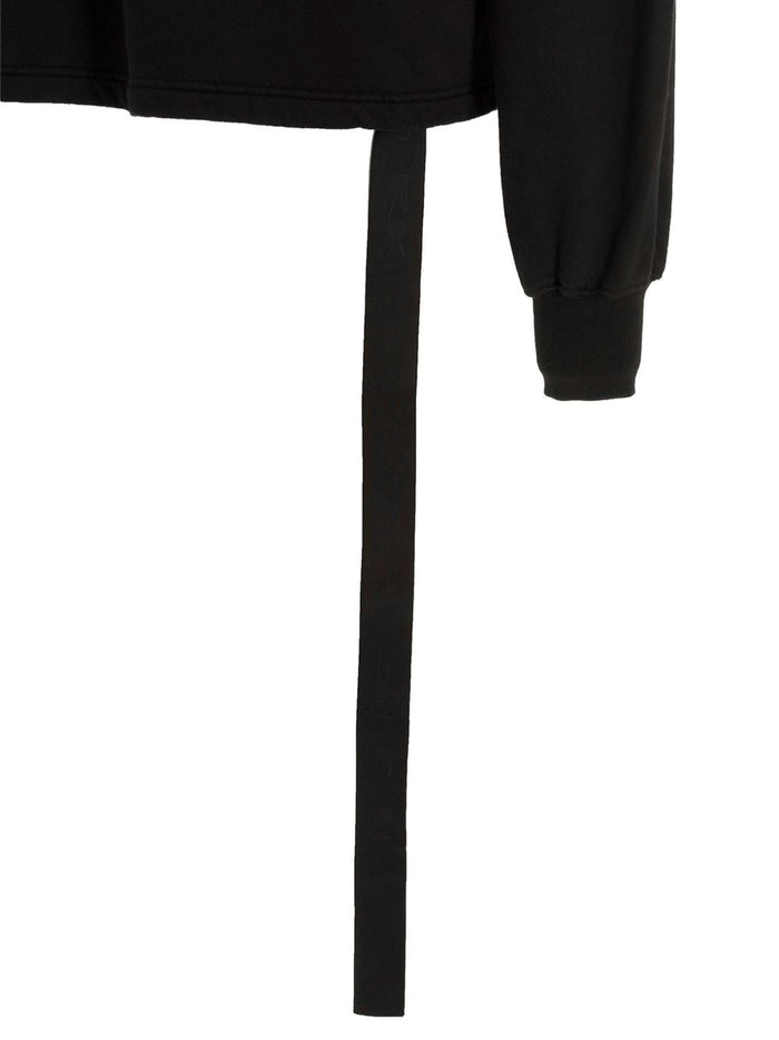 Rick Owens Drkshdw Felpa Nero Uomo 4