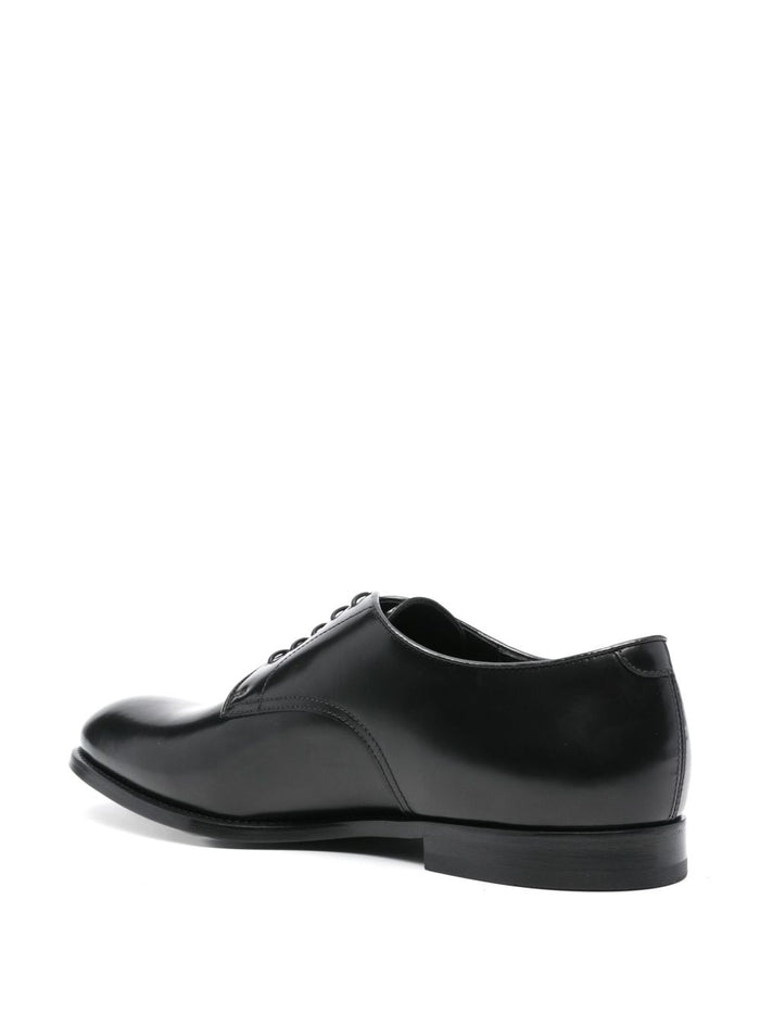 Doucal's Uomo Scarpa Nero Derby Spazzolato 2