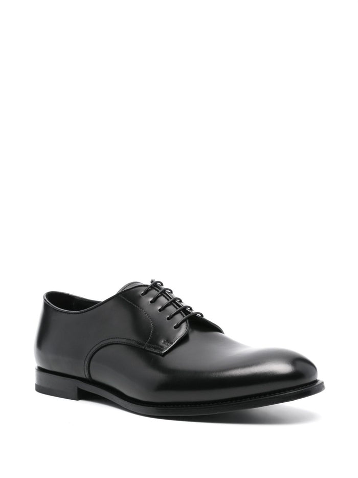 Doucal's Uomo Scarpa Nero Derby Spazzolato 3