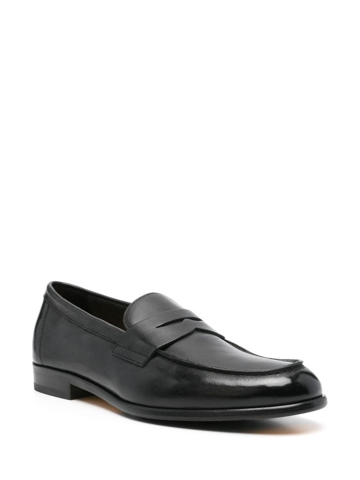 Doucal's Mocassini Penny Uomo Nero 3