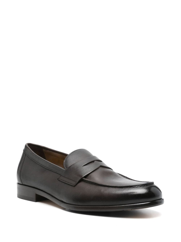 Doucal's Mocassini Penny Uomo Marrone 2