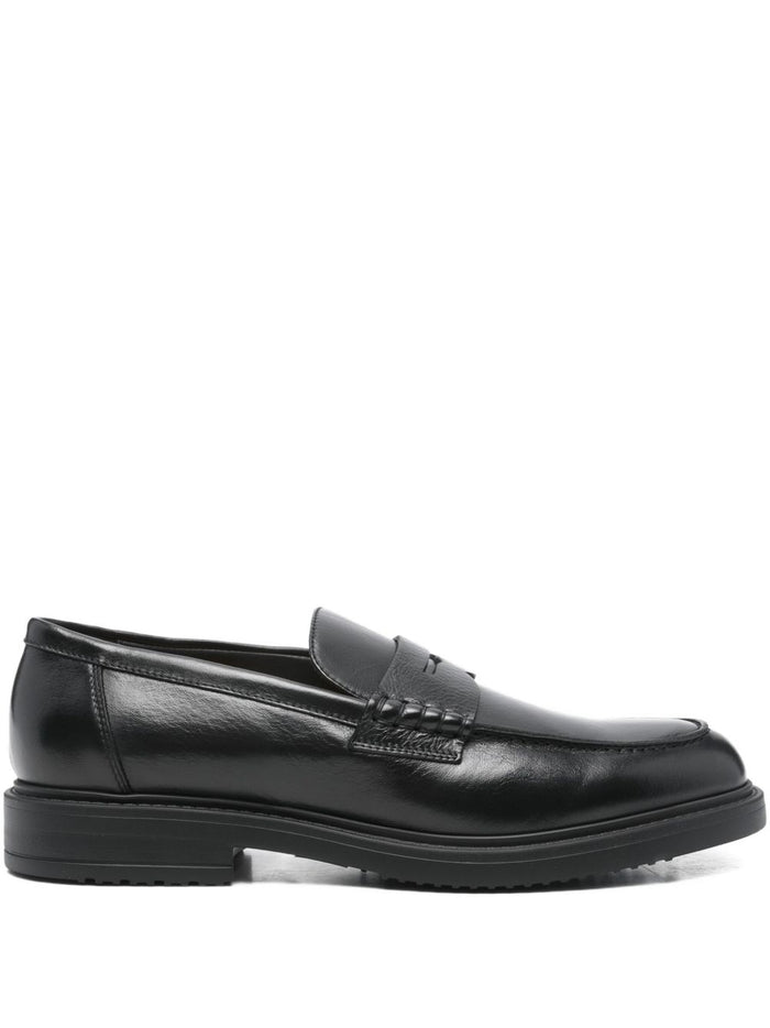 Doucal's Scarpe Nero Uomo Mocassini Penny 1