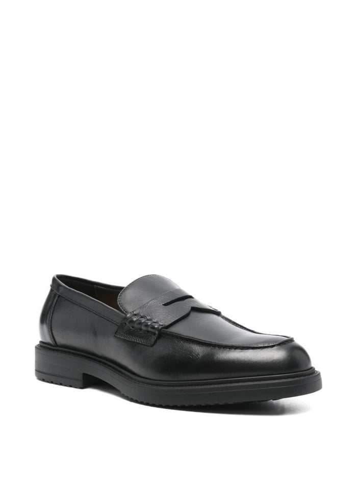 Doucal's Scarpe Nero Uomo Mocassini Penny 2