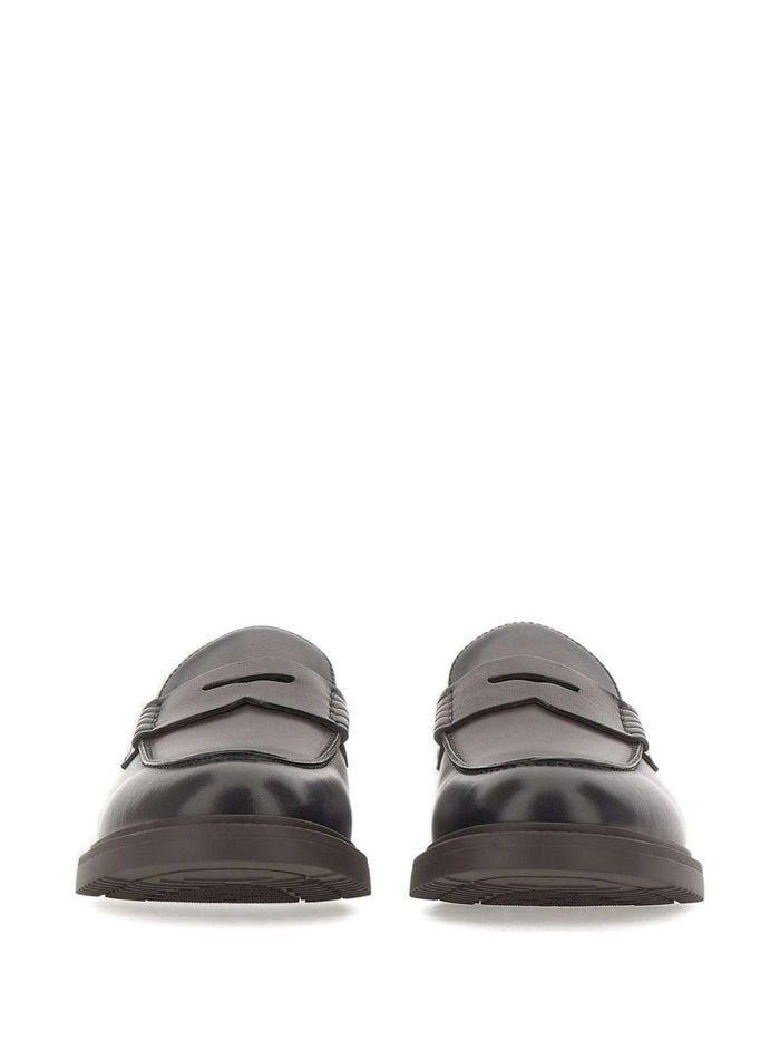 Doucal's Mocassino Marrone Uomo con Mascherina 5