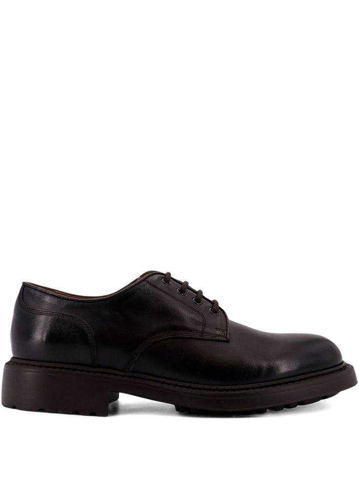 Doucal's Scarpe Marrone Uomo Derby Stringate 1