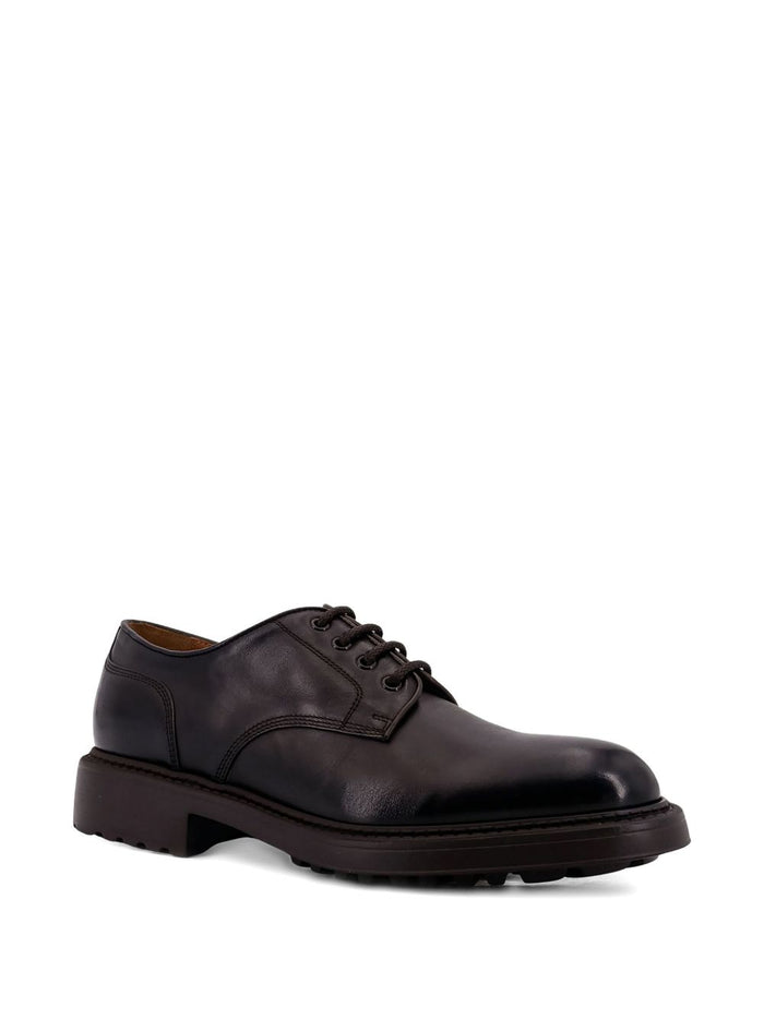 Doucal's Scarpe Marrone Uomo Derby Stringate 3