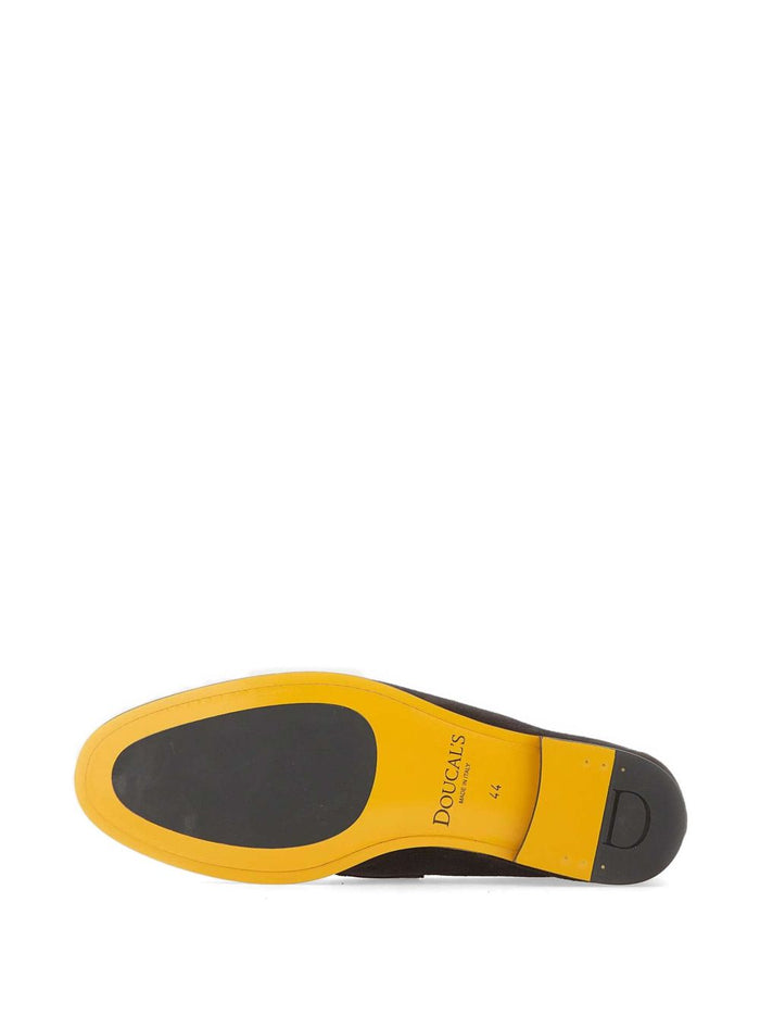 Doucal's Mocassini Fibbia Uomo Marrone 4