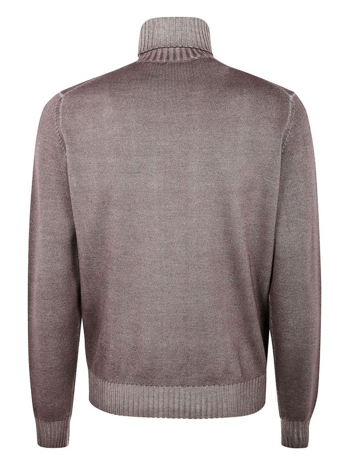 Filippo De Laurentis Maglia Grigio Topo Uomo Dolcevita 2