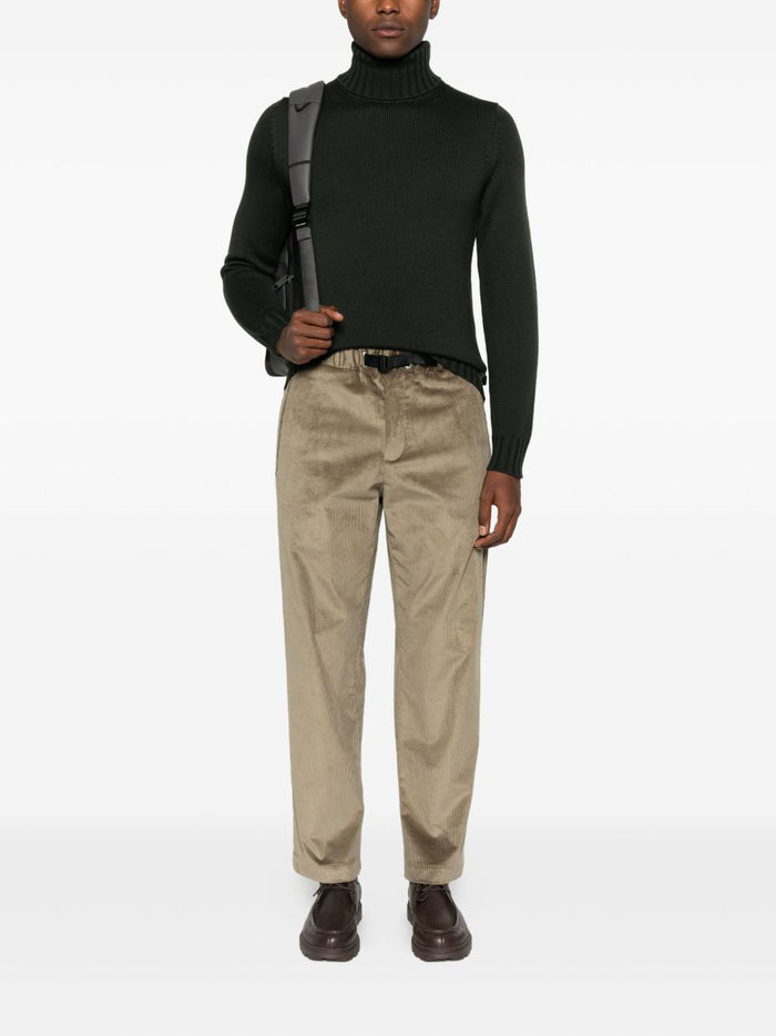 Filippo De Laurentis Maglia Verde Uomo Collo Alto 2