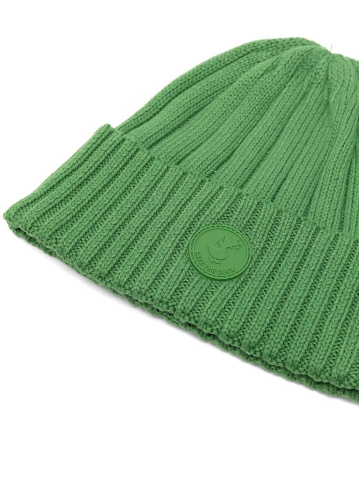 Save The Duck Green Cap Women Jo Patch Logo 2