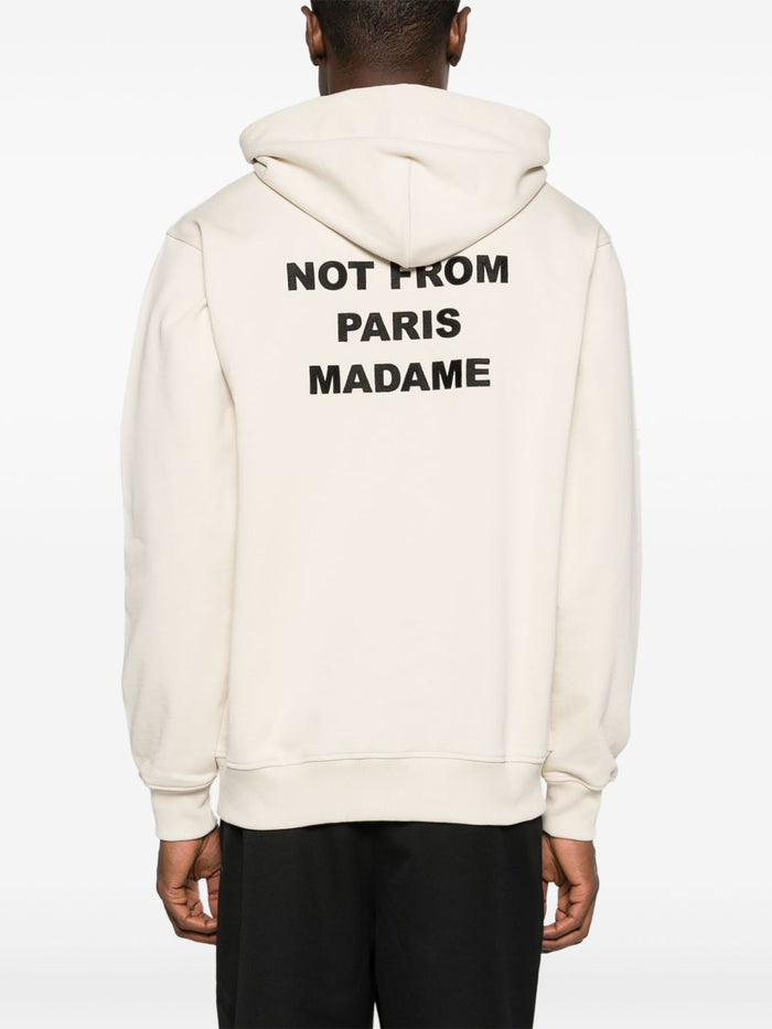Drole De Monsieur Graues Herren-Sweatshirt Not From Paris Madame 2