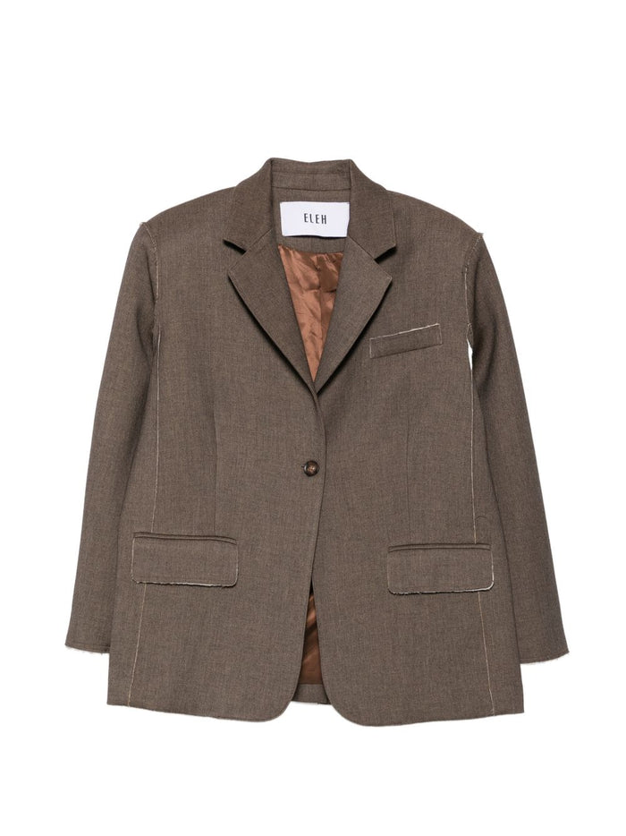 Eleh Giacca Marrone Donna 1