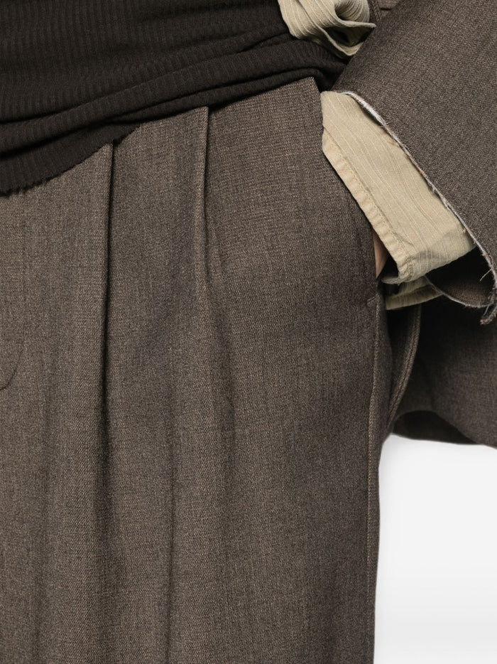 Eleh Pantalone Marrone Donna 2