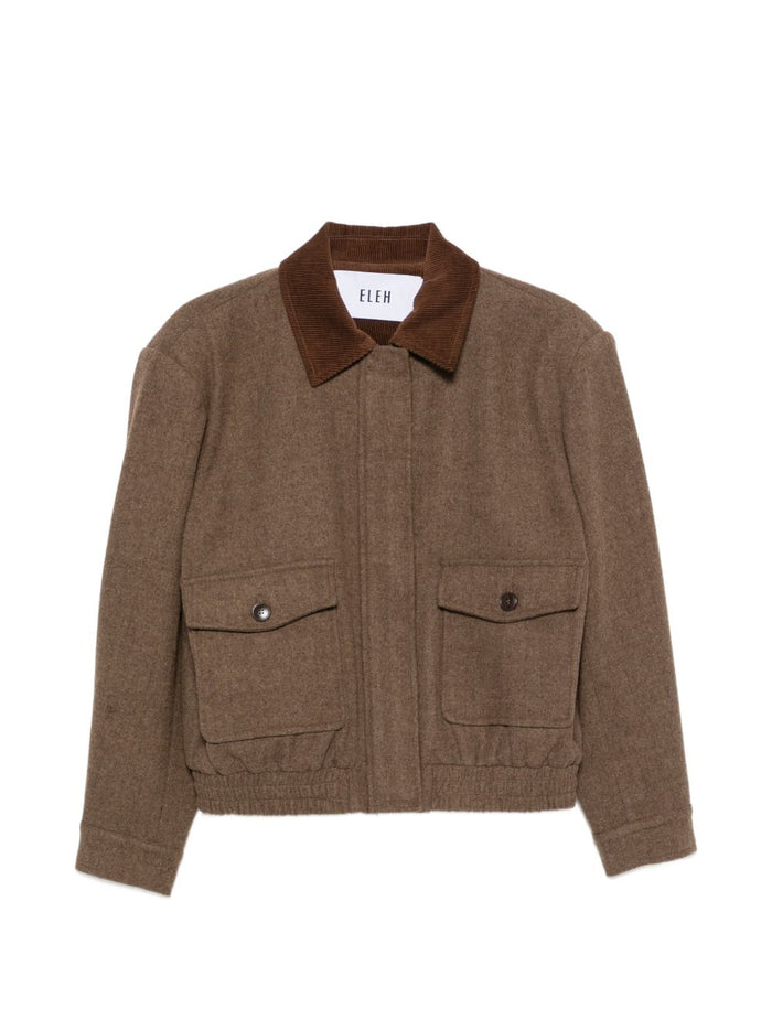 Eleh Giacca Marrone Donna 1