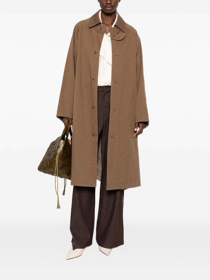Eleh Cappotto Marrone Donna 2