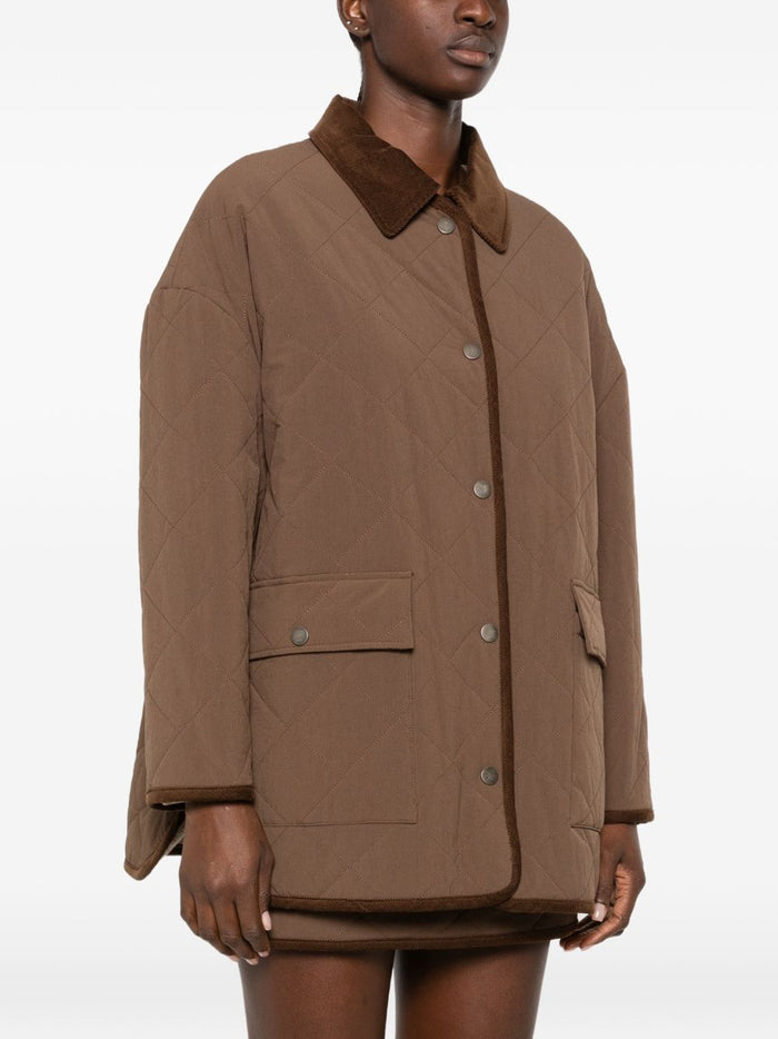 Eleh Giubbotto Marrone Donna 4