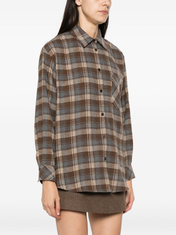 Eleh Camicia Marrone Donna 4