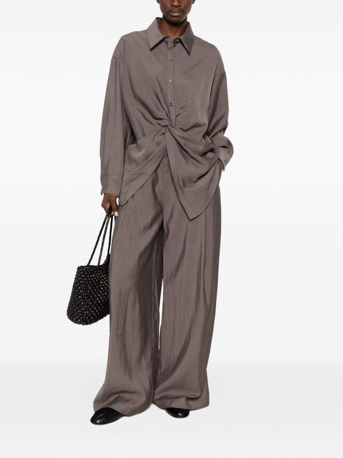Eleh Pantalone Grigio Donna 4
