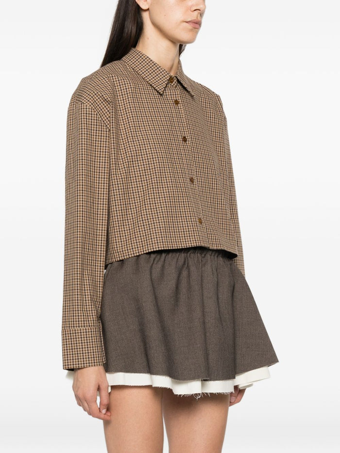 Eleh Camicia Marrone Donna 4