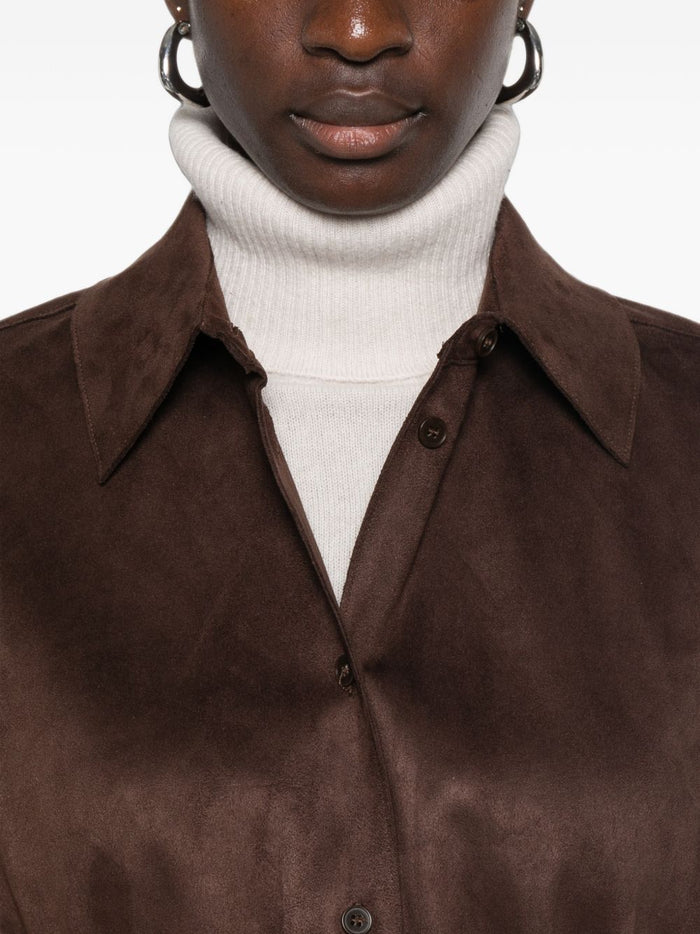Eleh Camicia Marrone Donna 4