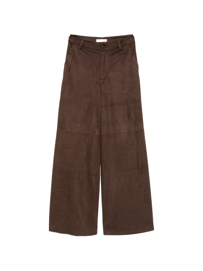 Eleh Pantalone Marrone Donna 1
