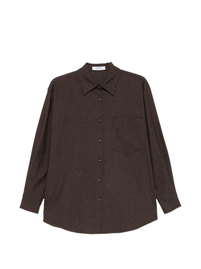 Eleh Camicia Marrone Donna 1