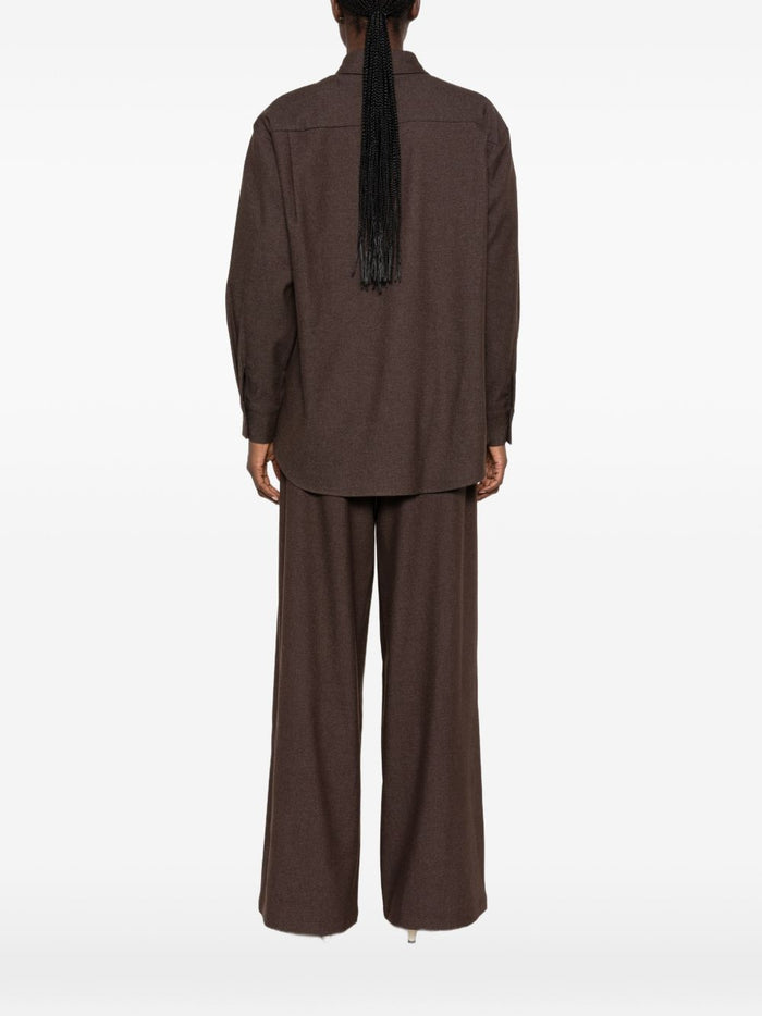 Eleh Camicia Marrone Donna 4