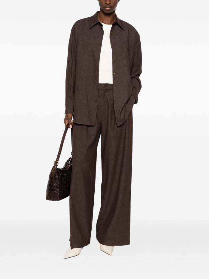 Eleh Pantalone Marrone Donna 2