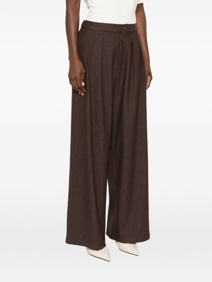 Eleh Pantalone Marrone Donna 3