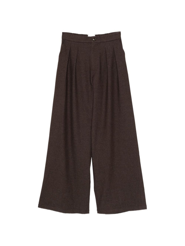 Eleh Pantalone Marrone Donna 1