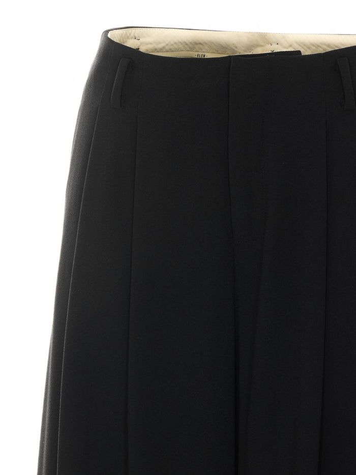 Eleh Pantalone Nero Donna 4