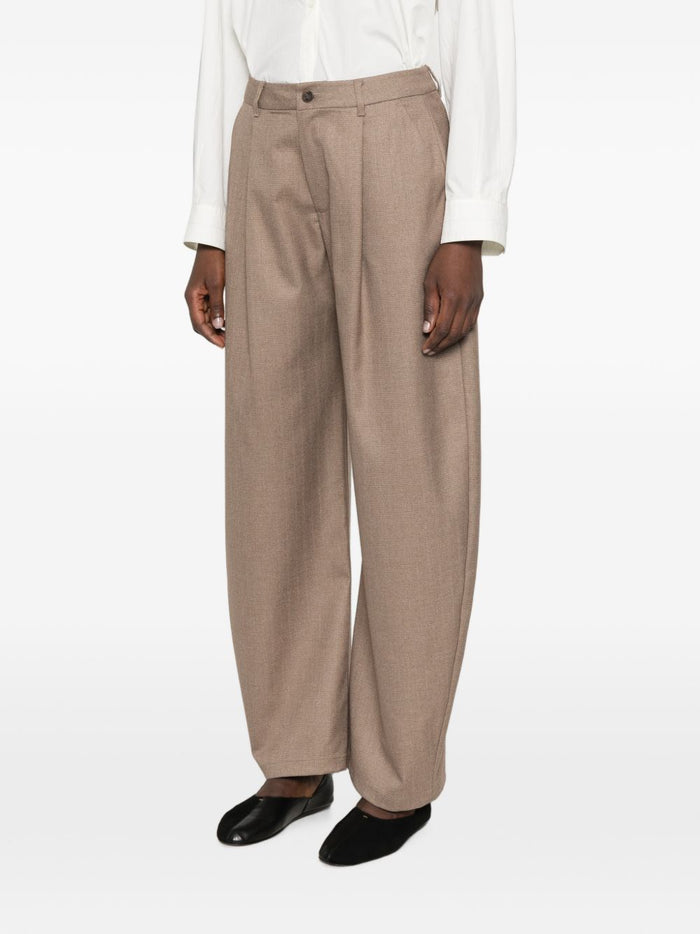 Eleh Pantalone Marrone Donna 2