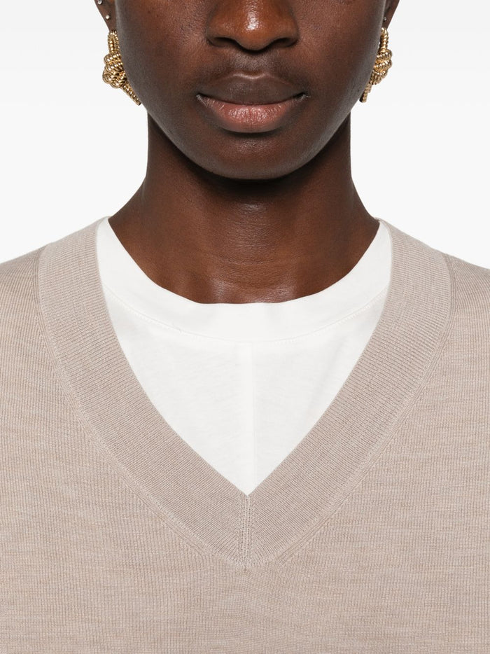 Eleh Maglia Beige Donna 4