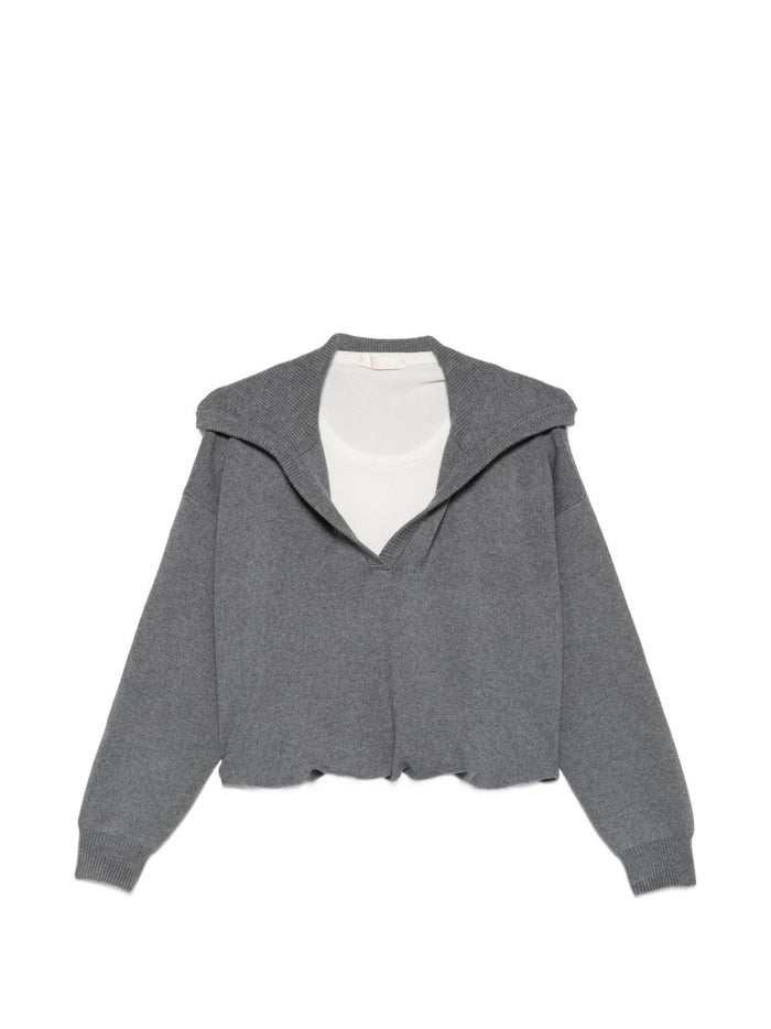 Eleh Maglia Grigio Donna 1
