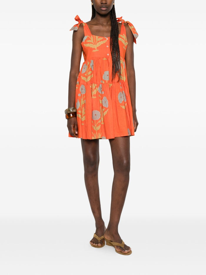 Elleblue Abito Eloise Donna Arancione 1