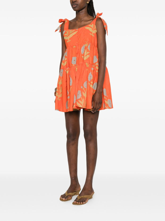 Elleblue Abito Eloise Donna Arancione 2