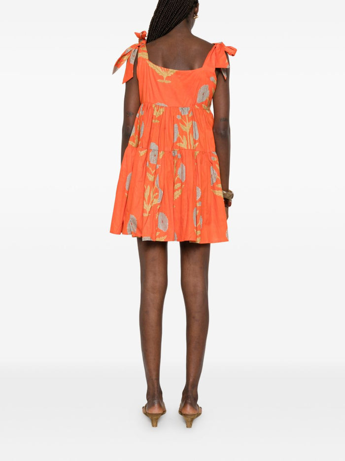 Elleblue Abito Eloise Donna Arancione 3