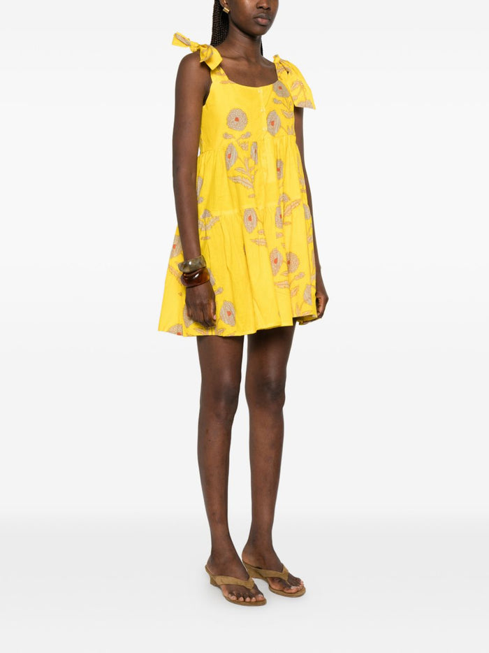 Elleblue Women's Yellow Dress 2
