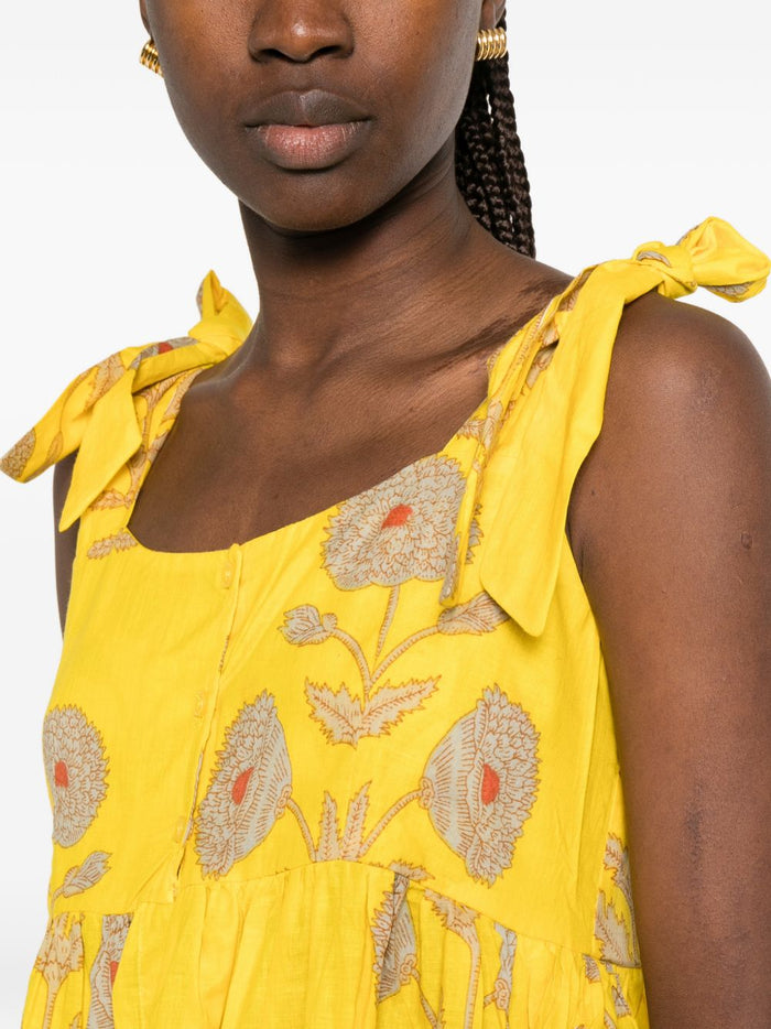 Elleblue Women's Yellow Dress 3