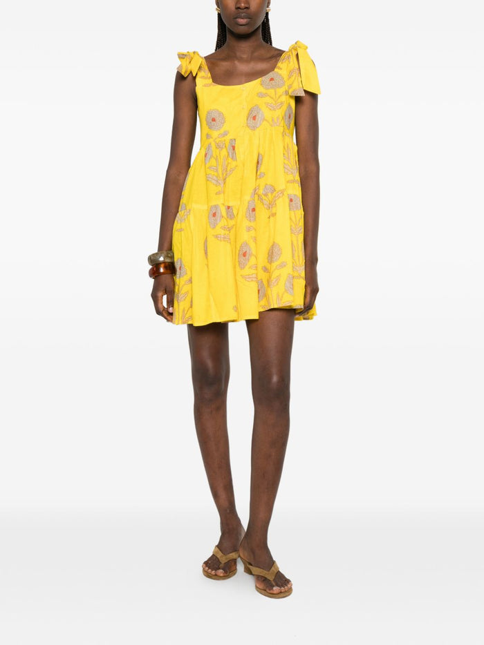 Elleblue Women's Yellow Dress 4