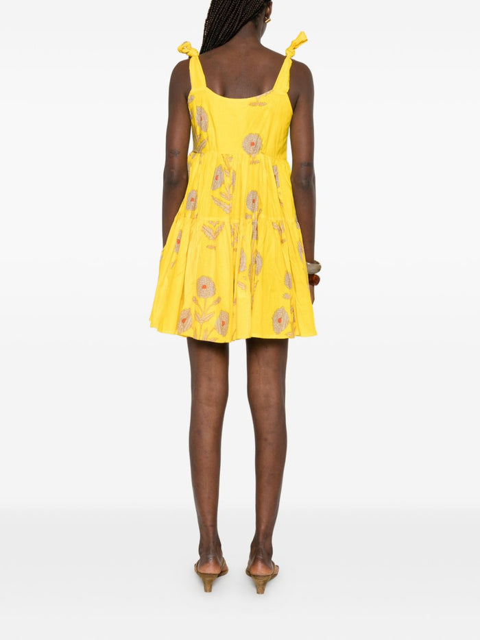 Elleblue Women's Yellow Dress 5