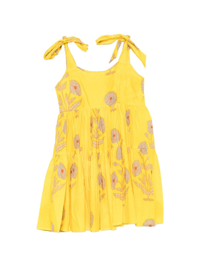 Elleblue Women's Yellow Dress 1