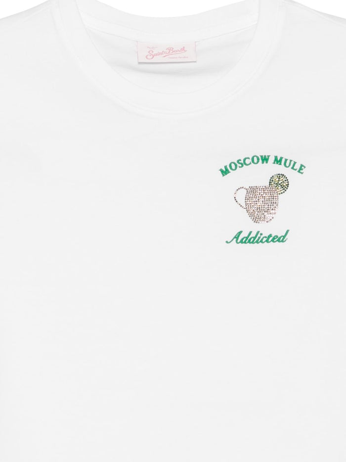 Mc2 Saint Barth T-Shirt Moscow Mule Damen Weiß 3