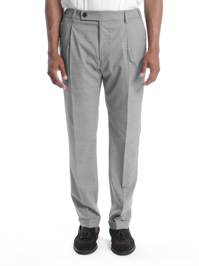 Berwich Retro Herrenhose Grau 1