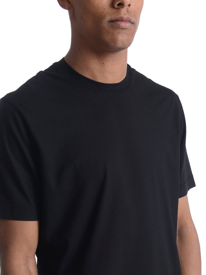 Filippo De Laurentis Uomo T-shirt Nero Crepe 5